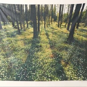 Urban Outfitters Forest Meadow Tapestry 🍃✨